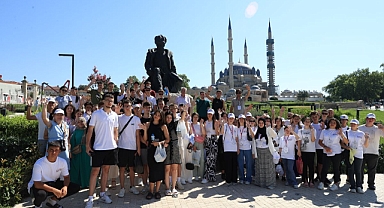 Makedon öğrencilerden Selimiye'ye ziyaret