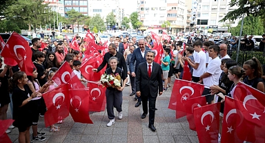 Nil Aktaş, törenle karşılandı