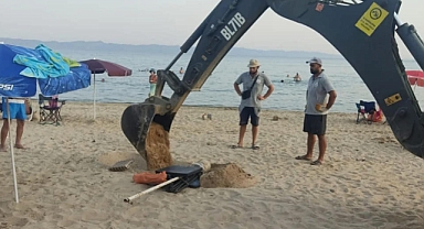 Şezlong ve şemsiyeler kaldırılıyor