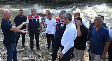 Su alamayan çiftçiler için kuyular açıldı