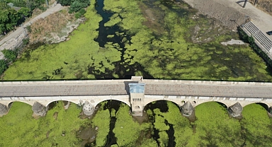 Tunca Nehri'nin su akışı durdu