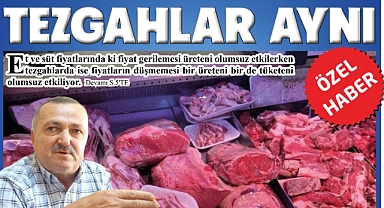 ÜRETİCİDE DÜŞÜYOR TAZGAHLAR AYNI