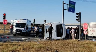12 işçi yaralandı