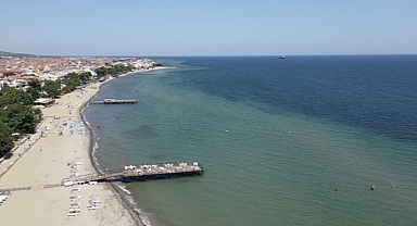 Mavi bayraklı plajlar yerli ve yabancı turistleri ağırlıyor