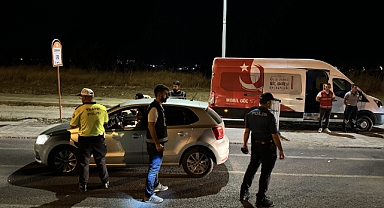 Polis ve il göç idaresi ekipleri ortak denetim gerçekleştirdi