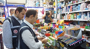 Ticaret İl Müdürlüğü kırtasiye denetimi gerçekleştirdi