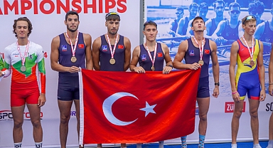 Balkan Kürek Şampiyonası'nda Türkiye 18 madalya kazandı