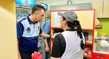 BELEDİYEDEN OKUL KANTİNLERİNE DENETİM