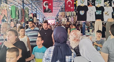 ÇARŞI PAZAR ESKİ GÜNLERİNE GERİ DÖNDÜ