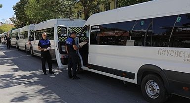 OKUL SERVİSLERİ DENETLENİYOR