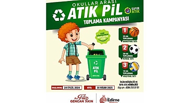 OKULLAR ARASI PİL TOPLAMA KAMPANYASI BAŞLIYOR!