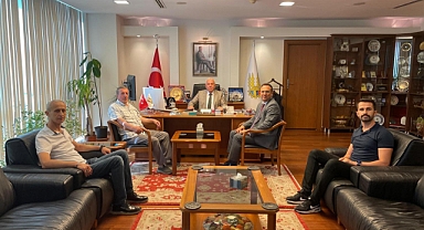 SAADET PARTİSİ’NDEN ETSO’YA ZİYARET