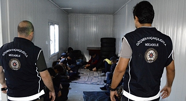 31 düzensiz göçmen yakalandı