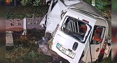 Araç yoldan çıktı