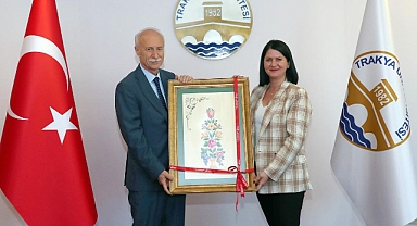 BAŞKAN AKIN’DAN REKTÖRE ZİYARET