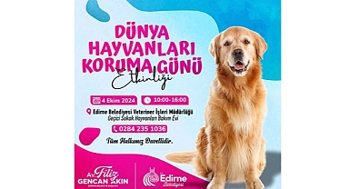 BELEDİYE’DEN 4 EKİM DÜNYA HAYVANLARI KORUMA GÜNÜ ETKİNLİKLERİ