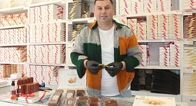 Dubai çikolatası akımına Keçeçizade'de katıldı