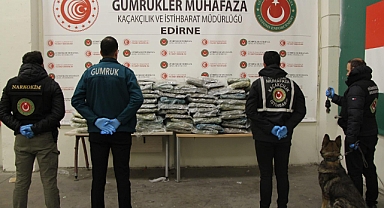 GÜMRÜKLERDE REKOR YAKALAMA