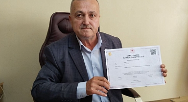 İlk defa SÜTÜB belgeyi aldı