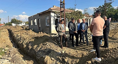 Koyuntepe Köyünün Su İshale Hattı Yenileniyor