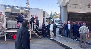 MOBİL MUTFAKTAN PAZARCILARA ÇORBA İKRAMI