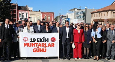 Muhtarlar Günü törenle kutlandı
