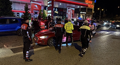 300 polisin katılımıyla asayiş uygulaması yapıldı
