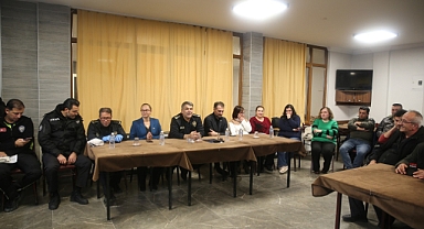 Edirne Emniyet Müdürü Karaburun, Huzur Toplantısı'nda