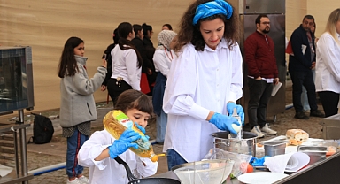 Gastronomi festivalinde yemekler yarıştı