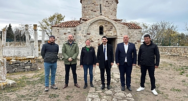 Has Yunus Bey Türbesi'nde onarım çalışması başlatıldı