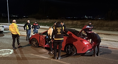Polis ekiplerinden asayiş ve trafik denetimi