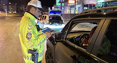 Trafik denetimi yapıldı