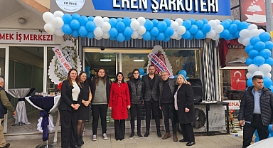 Yeni şarküteri açıldı