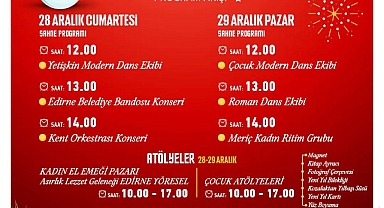 Belediyeden “Yeni Yıla Merhaba” etkinlikleri