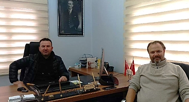 CVP Başkanı Ateş’ten gazetemize ziyaret