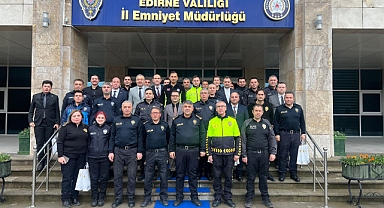 Emniyet Müdürlüğünde değerlendirme toplantısı yapıldı