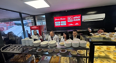 İlk kepçe Başkandan