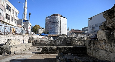 Kazı çalışmasında şapelin de olduğu kalıntılar bulundu