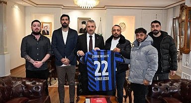 Vali Yunus Sezer'İ ziyaret ettiler