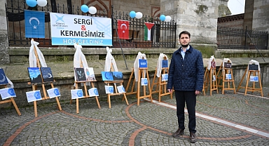 Yetimler yararına sergi ve kermes düzenlendi