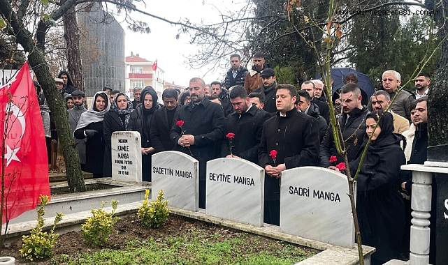 Ülkücü Şehit Manga Mezarı Başında Anıldı