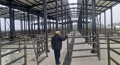 Yenilenen Havsa canlı hayvan pazarında sona gelindi