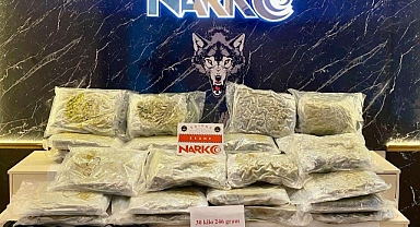 30 kilo 246 gram uyuşturucu ele geçirildi