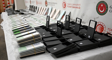 850 kaçak cep telefonu ele geçirildi