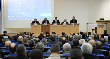 Arazi toplulaştırmaları değerlendirme toplantısı 
