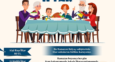 BAŞKAN AKIN’DAN “ASKIDA İFTAR” DAYANIŞMASINA DAVET