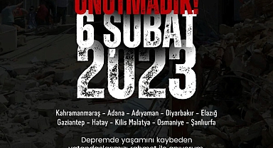 BAŞKAN GENCAN AKIN: “6 ŞUBAT DEPREMİNDE YAŞANAN ACININ TARİFİ YOK.”