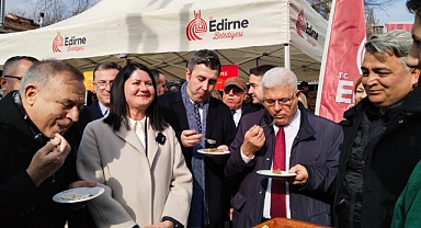 CİĞERCİ AYDIN EDİRNE’NİN LEZZETLERİNİ İKRAM ETTİ