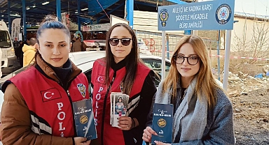 Fuar alanında KADES Bilgilendirme Standı Kuruldu