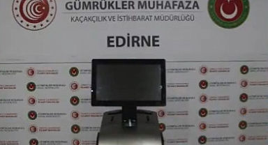 GÜMRÜK KAÇAĞI EPİLASYON MAKİNESİ YAKALANDI